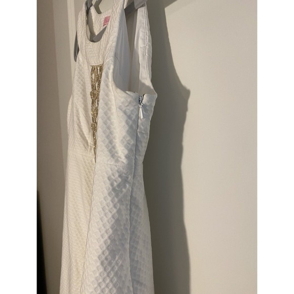 Lilly Pulitzer Jacqueline Shift Dress - Resort White Gold‎ - Size 0 - Picture 4 of 10